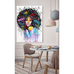 African Made Art Work With Frame